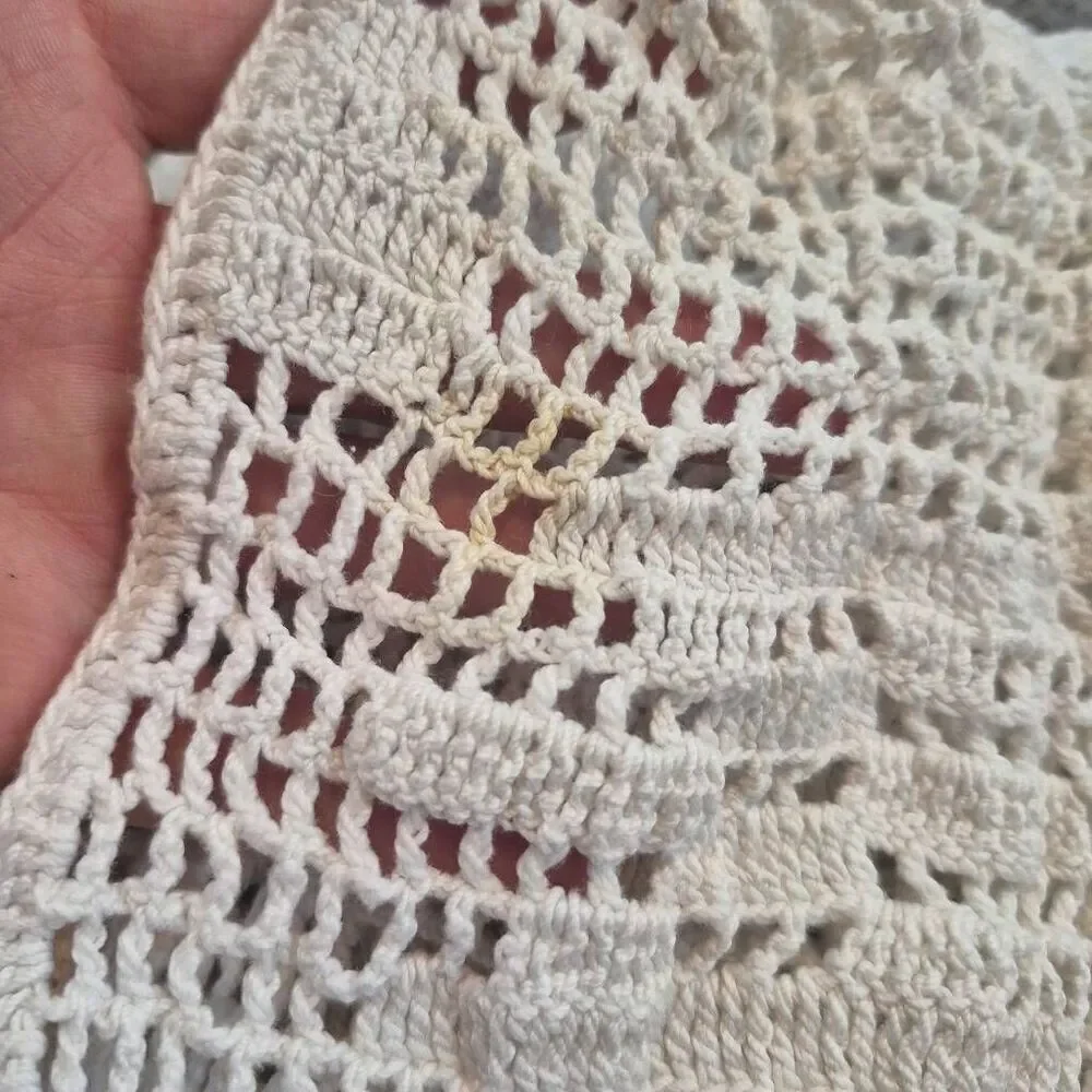 Crochet, Vintage White 15